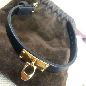 Authentic coach leather bracelet